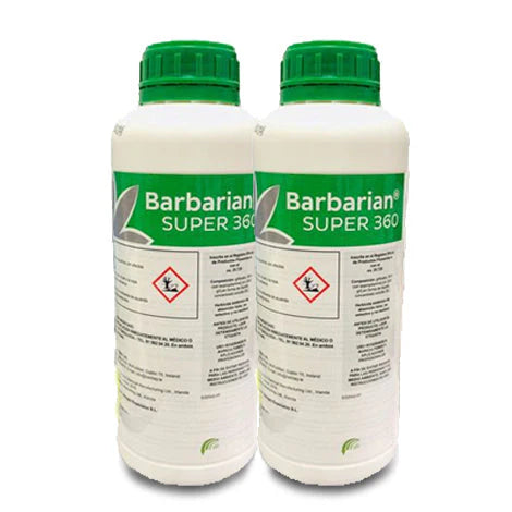 Herbicide 2x1L Barbarian Désherbant Glyphosate Pour tous les jardins
