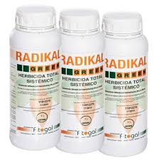 Désherbant Radikal Glyphosate 3X1L Herbicide pour jardin